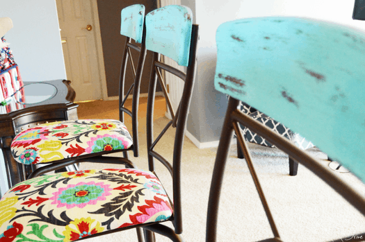 easy barstool makeover