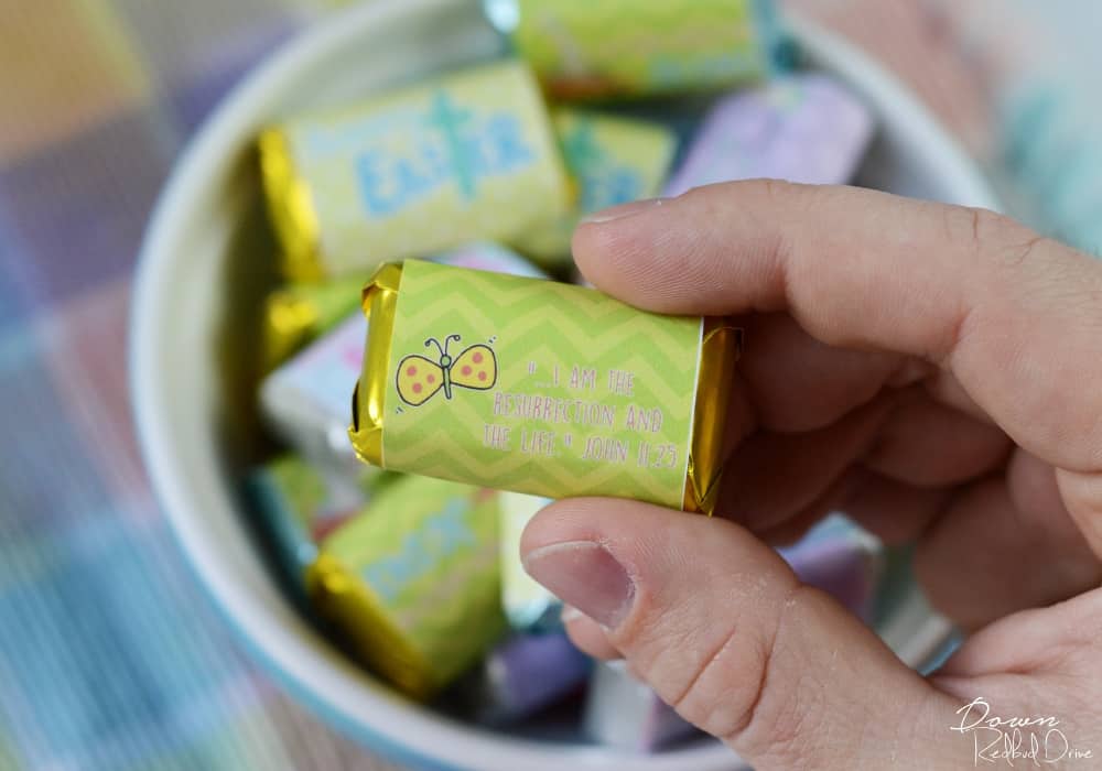Printable Easter Candy Bar Wrappers