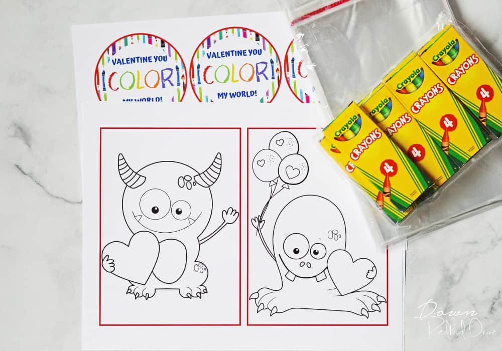 crayon-valentines-1 Crayon Valentines