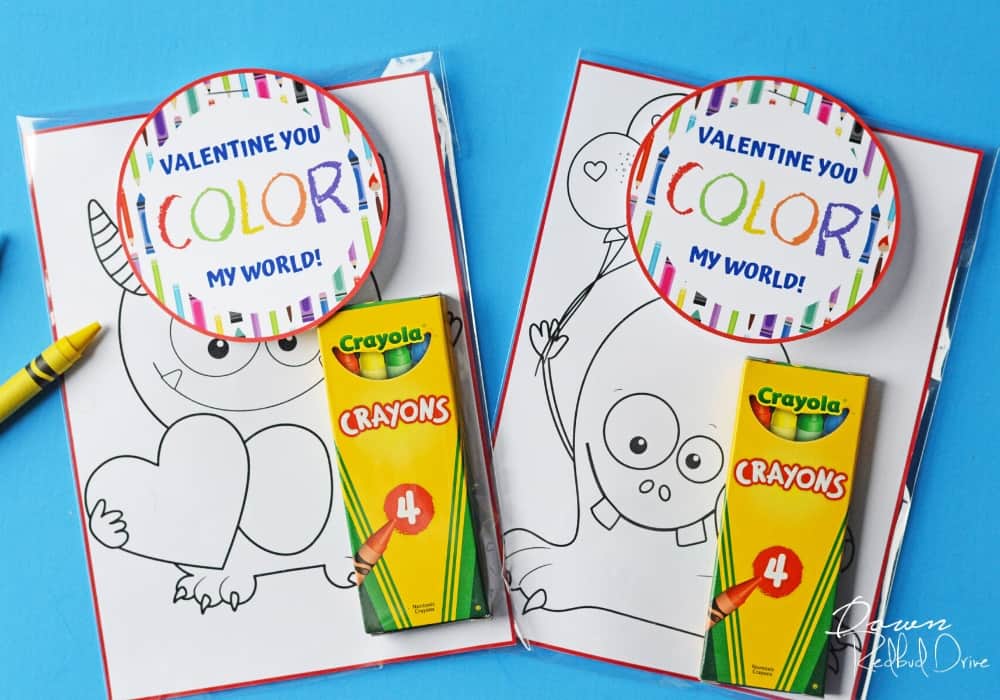 crayon-valentines-3 Crayon Valentines