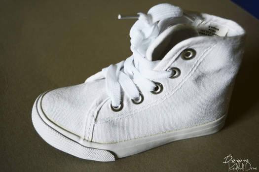 DIY Boutique High-Top Shoes