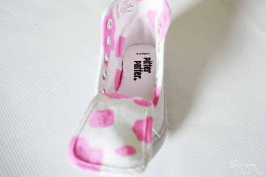 DIY Boutique High-Top Shoes