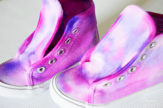 DIY Boutique High-Top Shoes