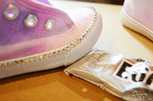 DIY Boutique High-Top Shoes