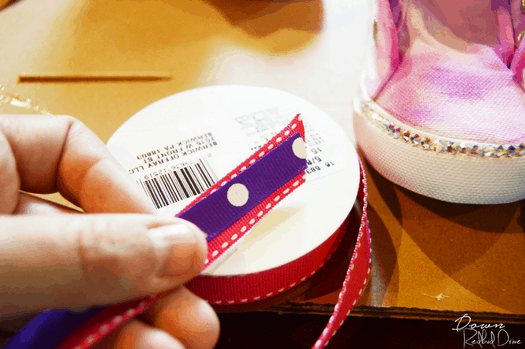 DIY Boutique High-Top Shoes