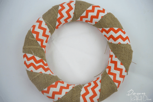 DIY Pumpkin Wreath