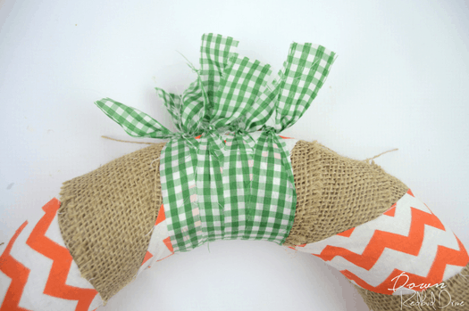 DIY Pumpkin Wreath