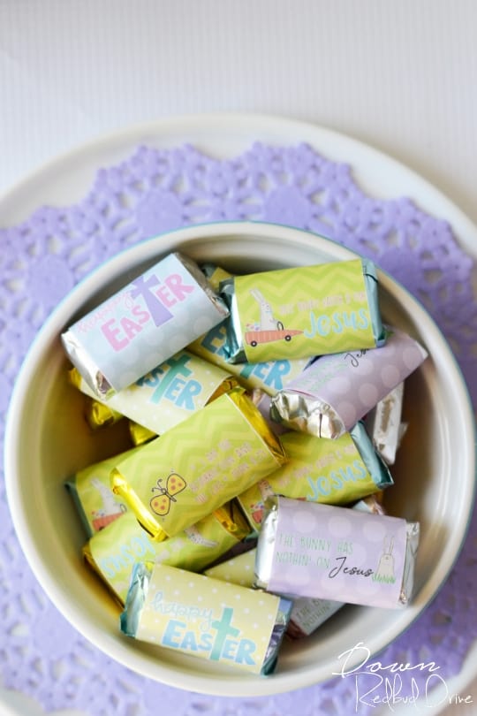Printable Easter Candy Bar Wrappers