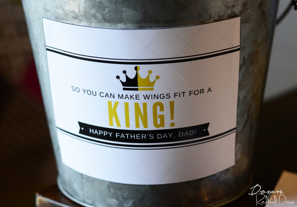 father's day printable sign