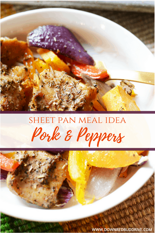 Sheet Pan Pork and Peppers