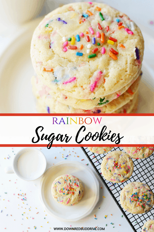 Rainbow Sugar Cookies