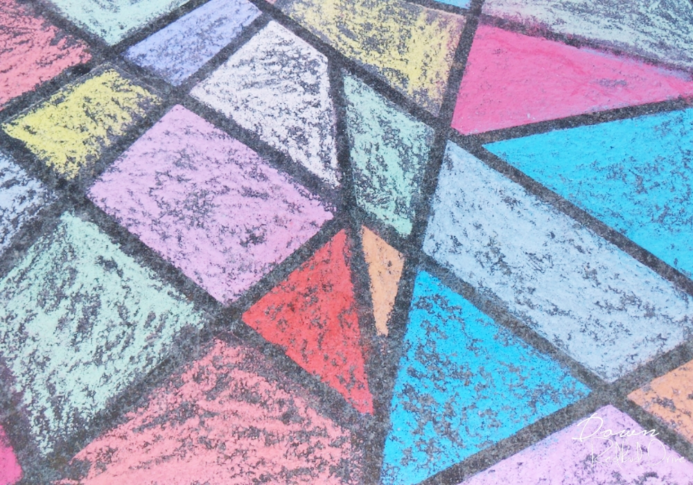 sidewalk-chalk-mosaic-6 sidewalk chalk mosaic