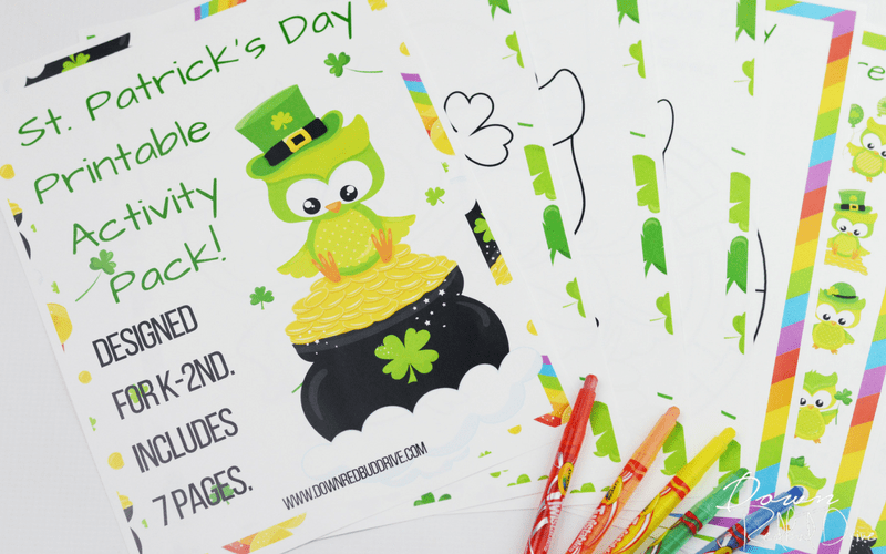 St. Patrick's Day Printable Activity Pack