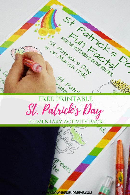 St. Patrick's Day Printable Activity Pack