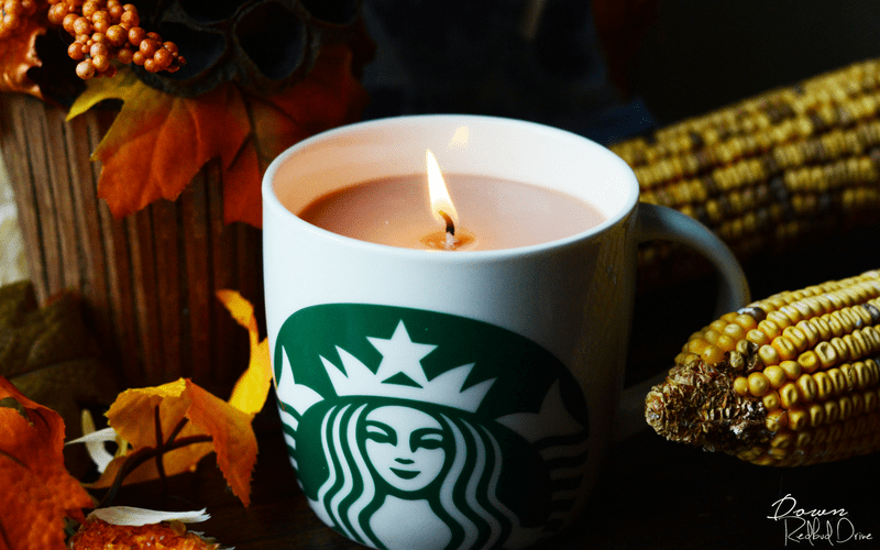 Starbucks Candle