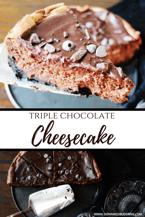 Triple Chocolate Cheesecake