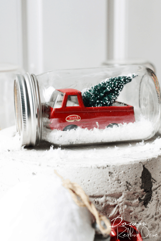 Waterless Snow Globe